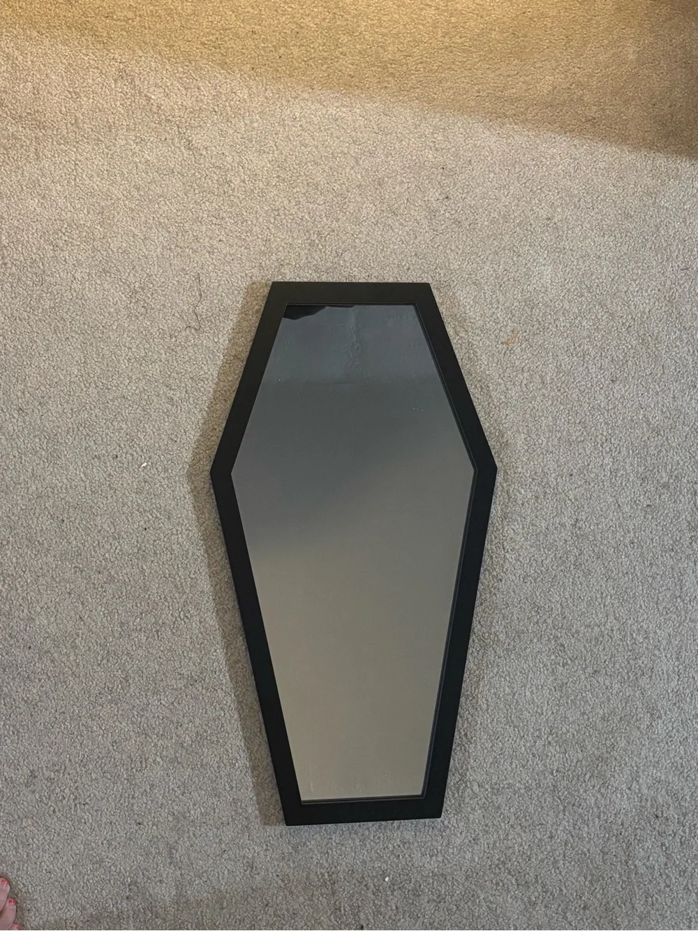 Gothic Curiosities Large Coffin Mirror - 21 Inch x11.5” Gothic Decor